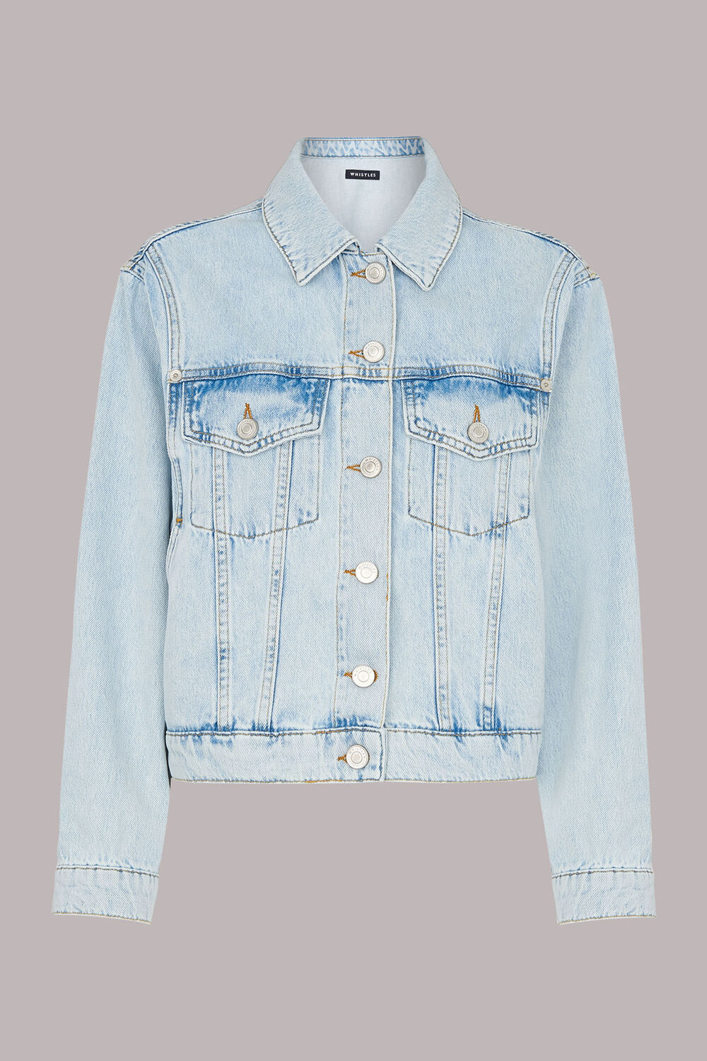 Acid Wash Classic Denim Jacket