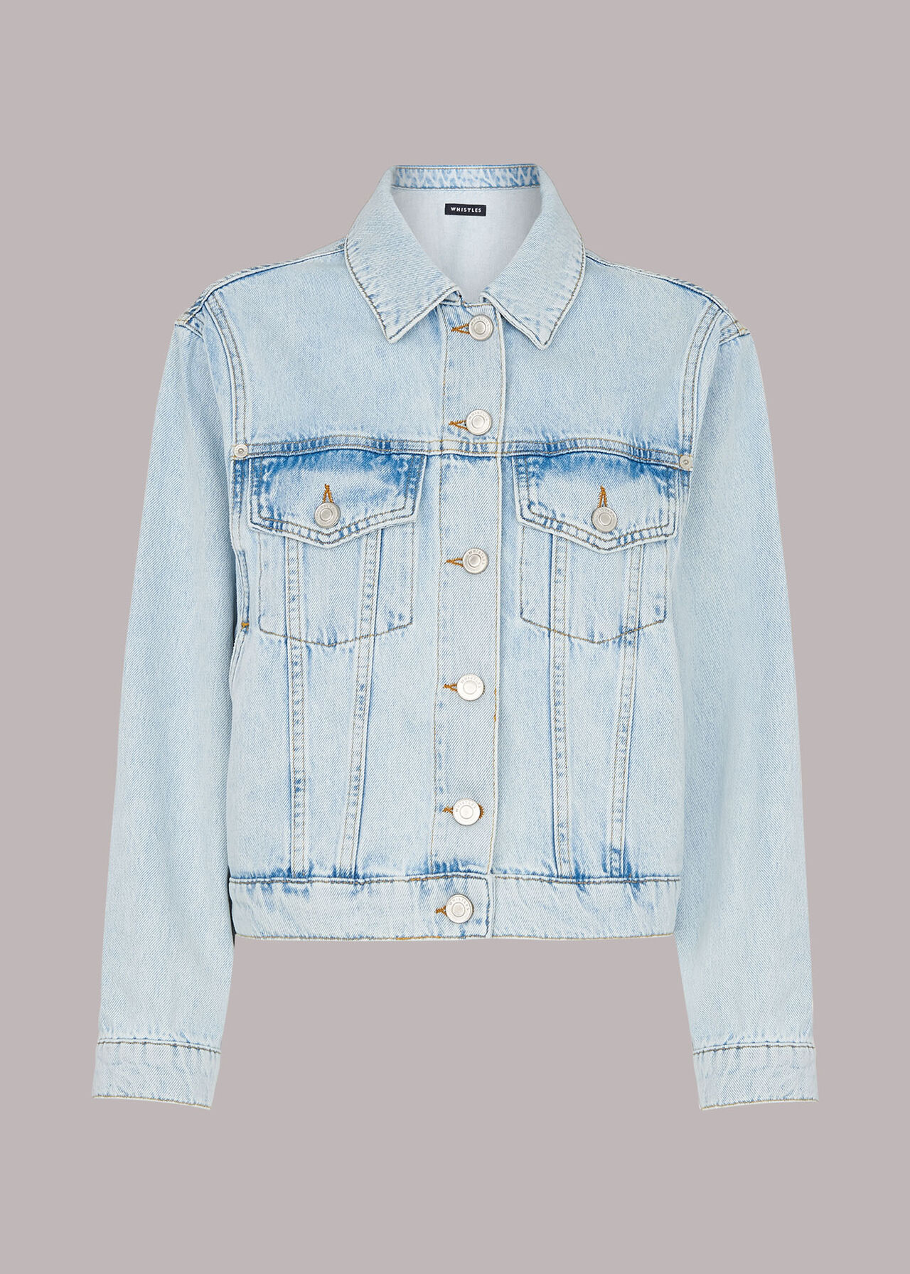 Acid Wash Classic Denim Jacket