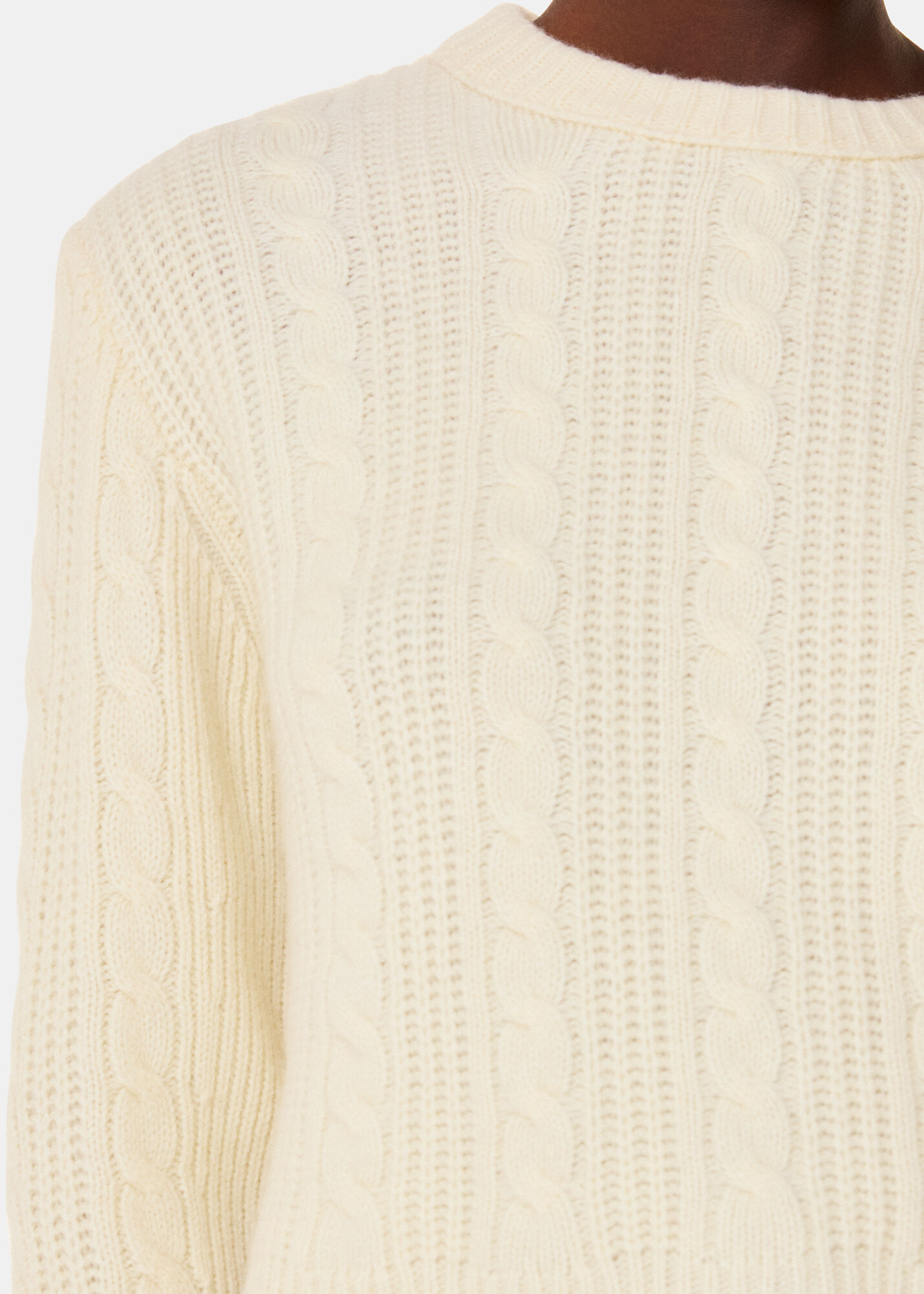 Crew neck Knit pullover – L'AUBE BLANC