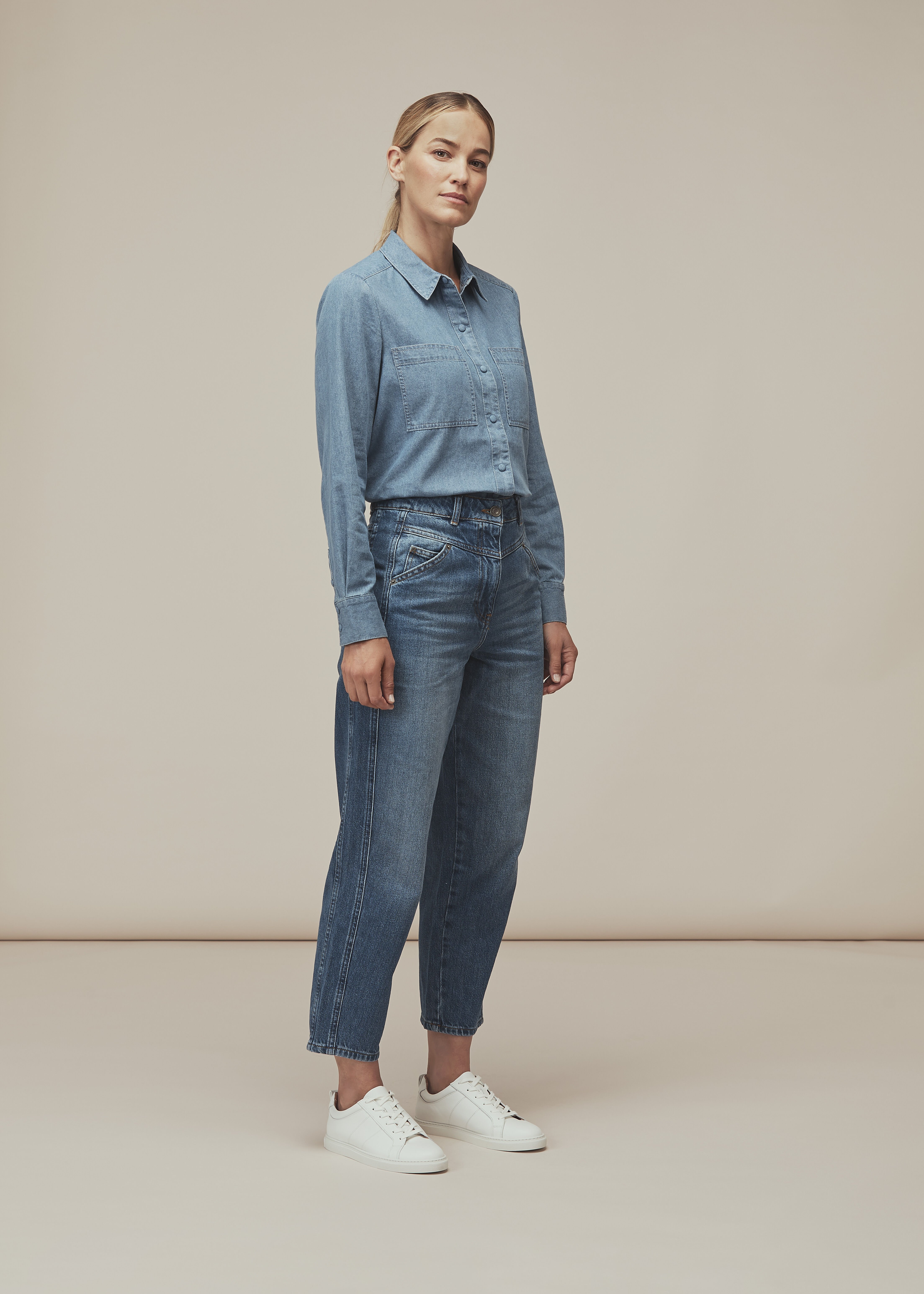 Chambray and cheap denim