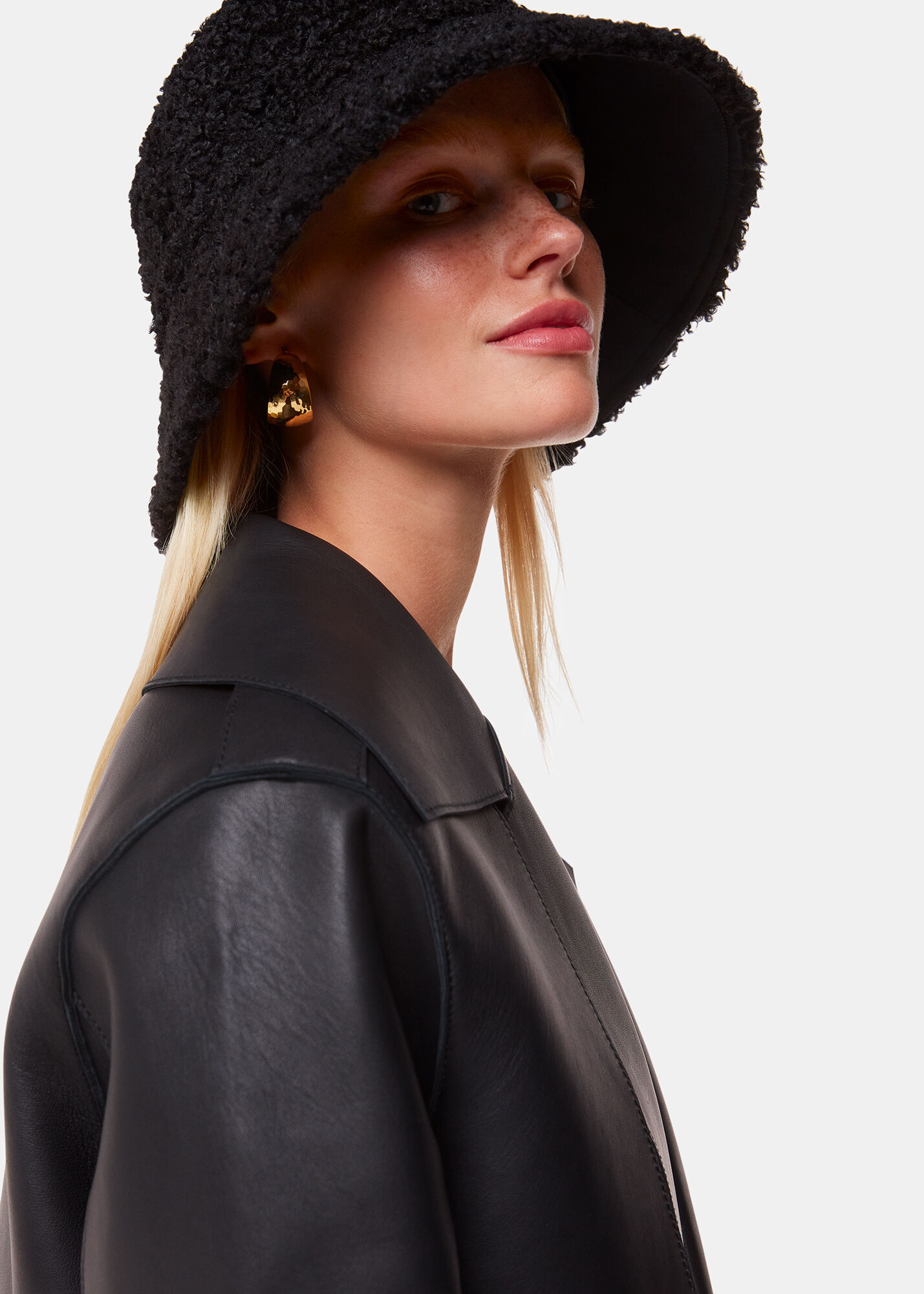 Borg bucket hat top