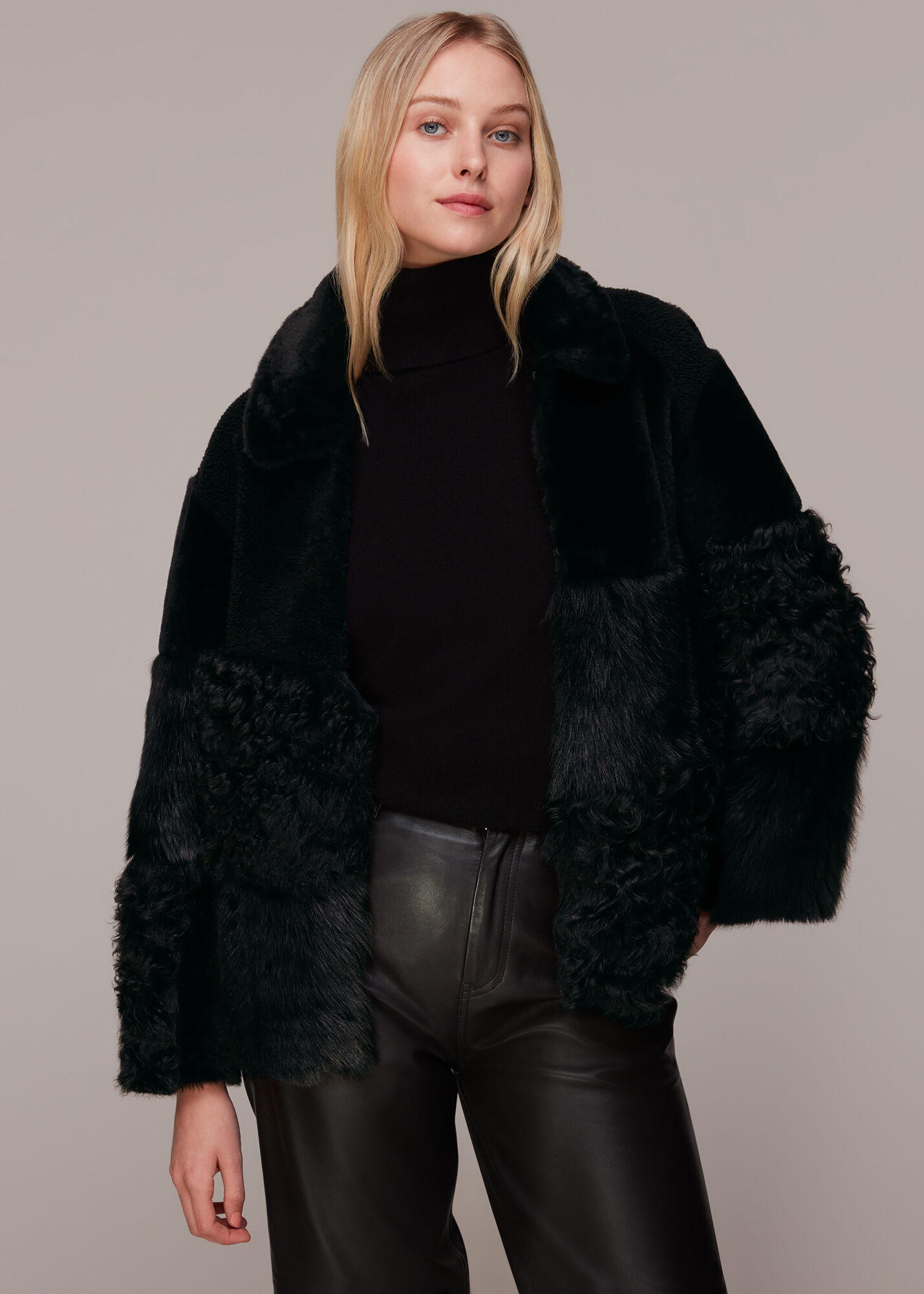 whistles shearling