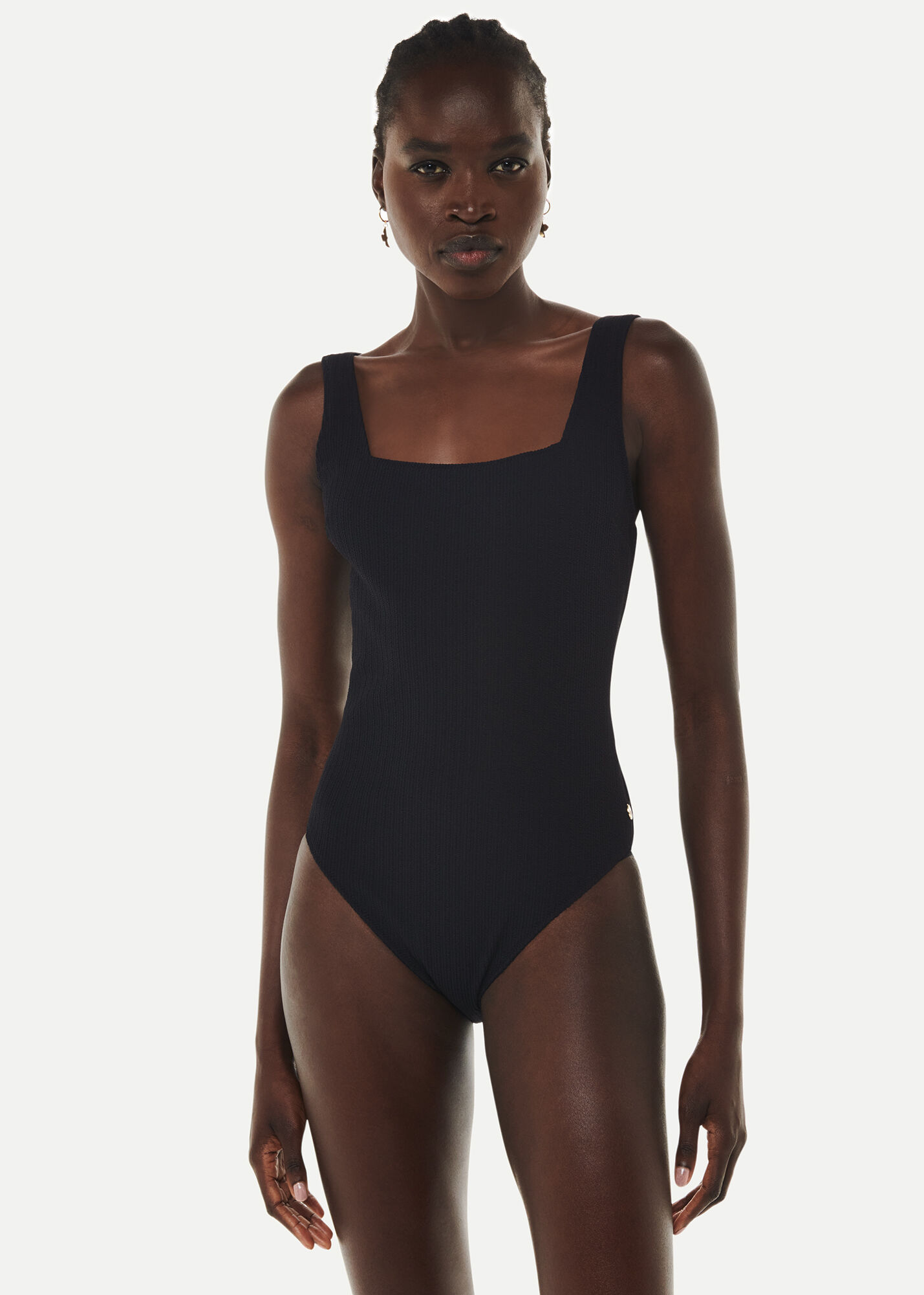 Square on sale neckline swimsuit