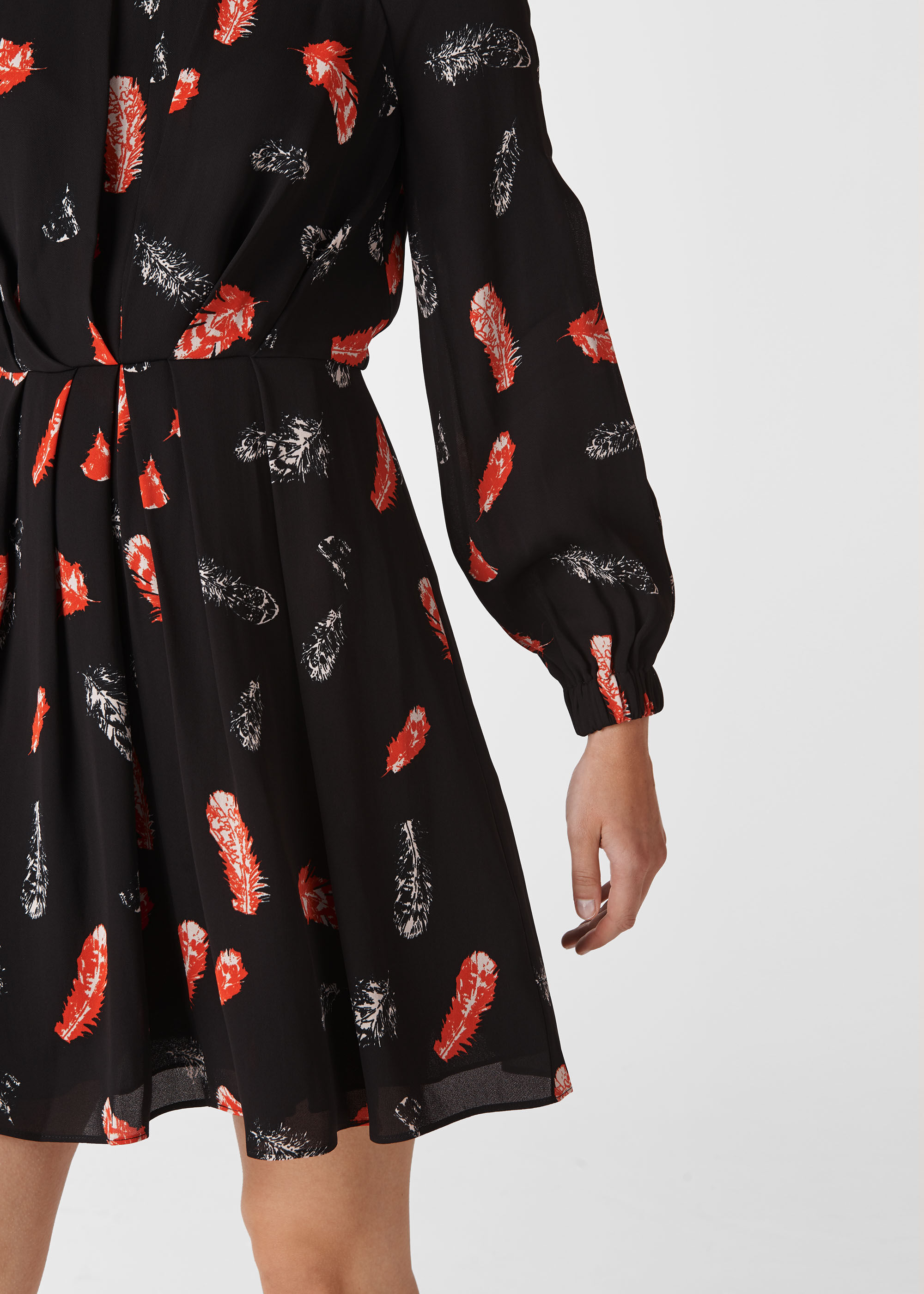 Whistles feather dress discount