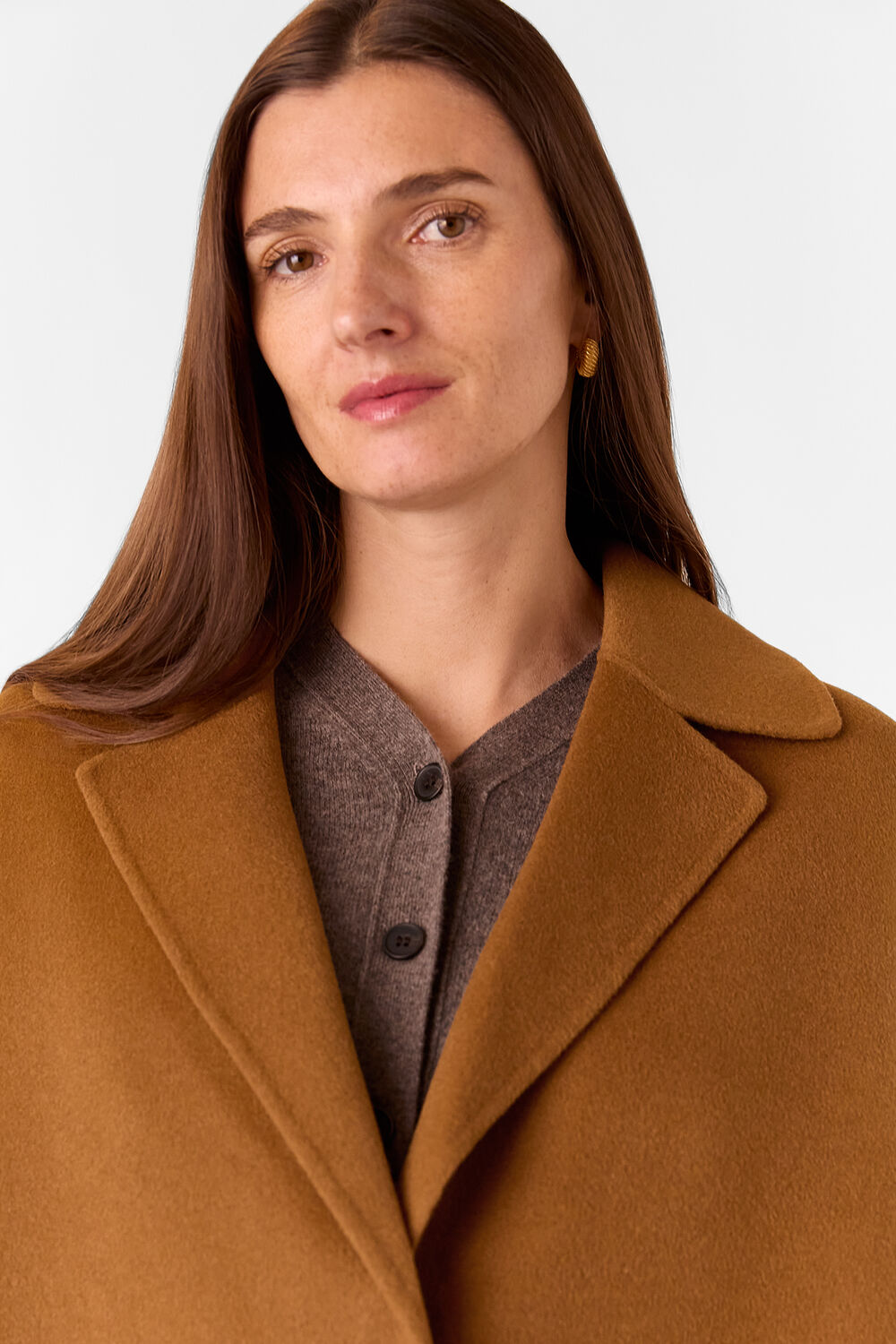 Julia Wool Double Faced Coat