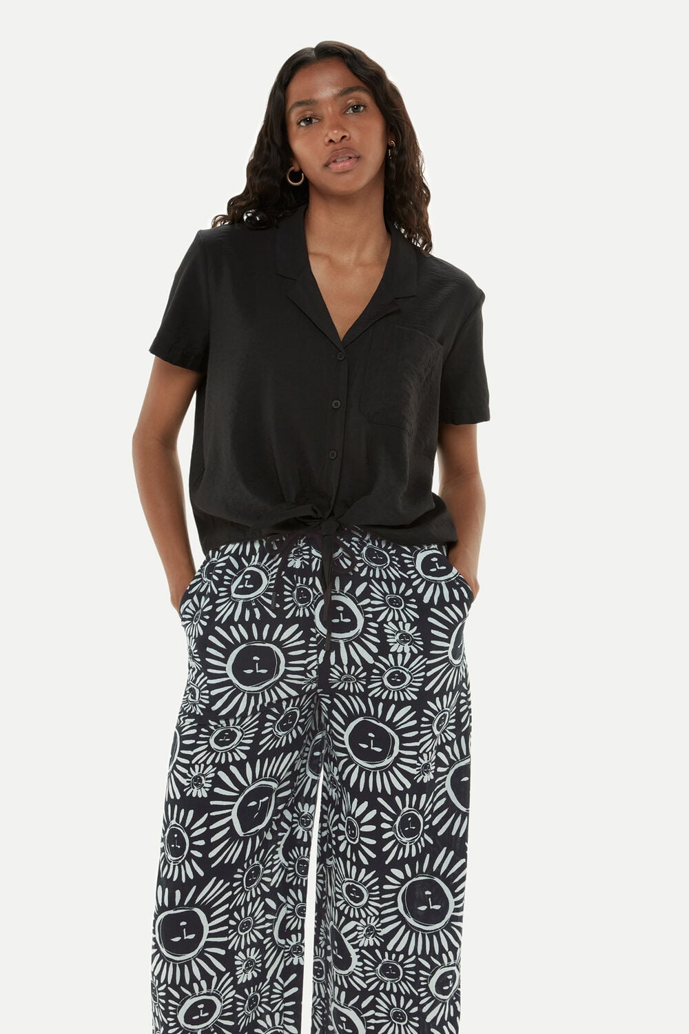 Sunman Print Trouser