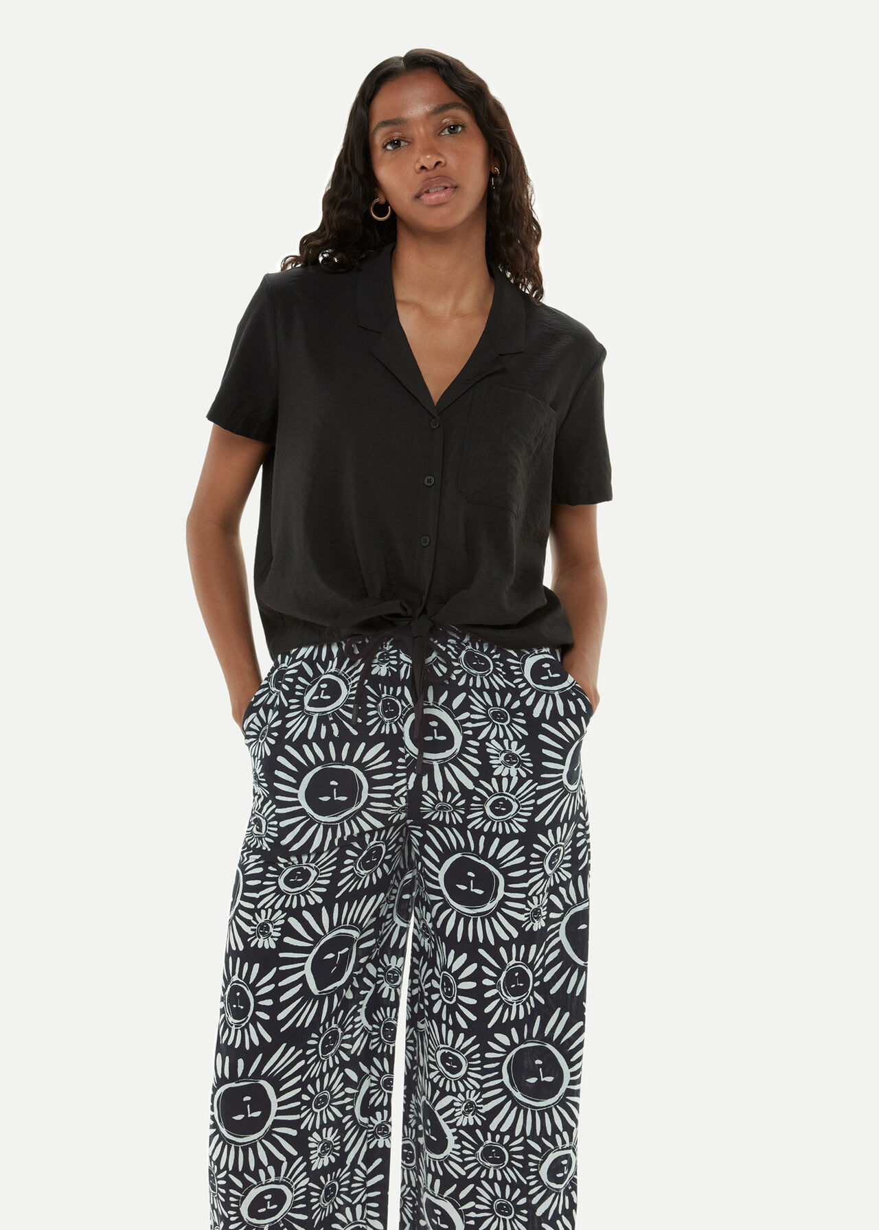 Sunman Print Trouser