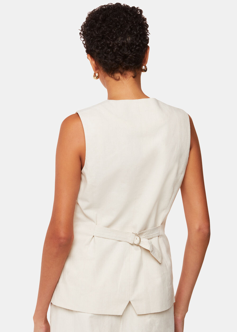 Lindsey Linen Blend Waistcoat