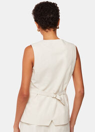 Lindsey Linen Blend Waistcoat