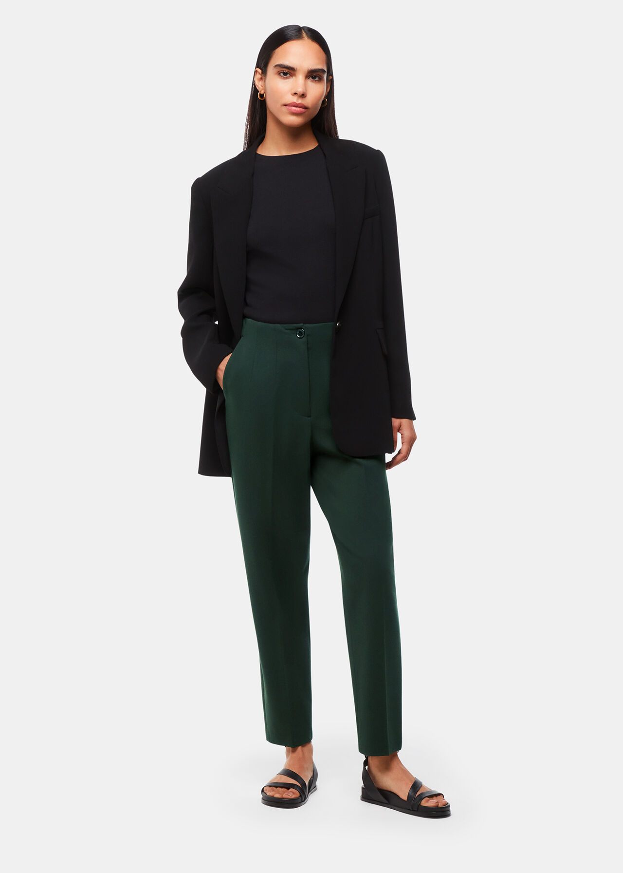 Lila Ponte Trouser