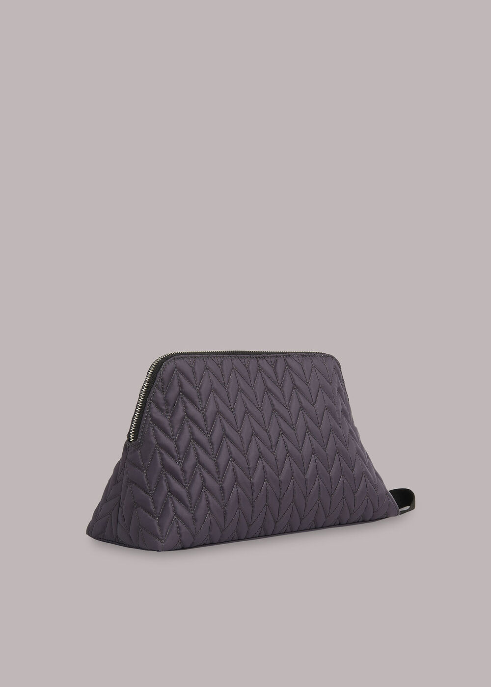 Lenni Quilted Nylon Wash Bag