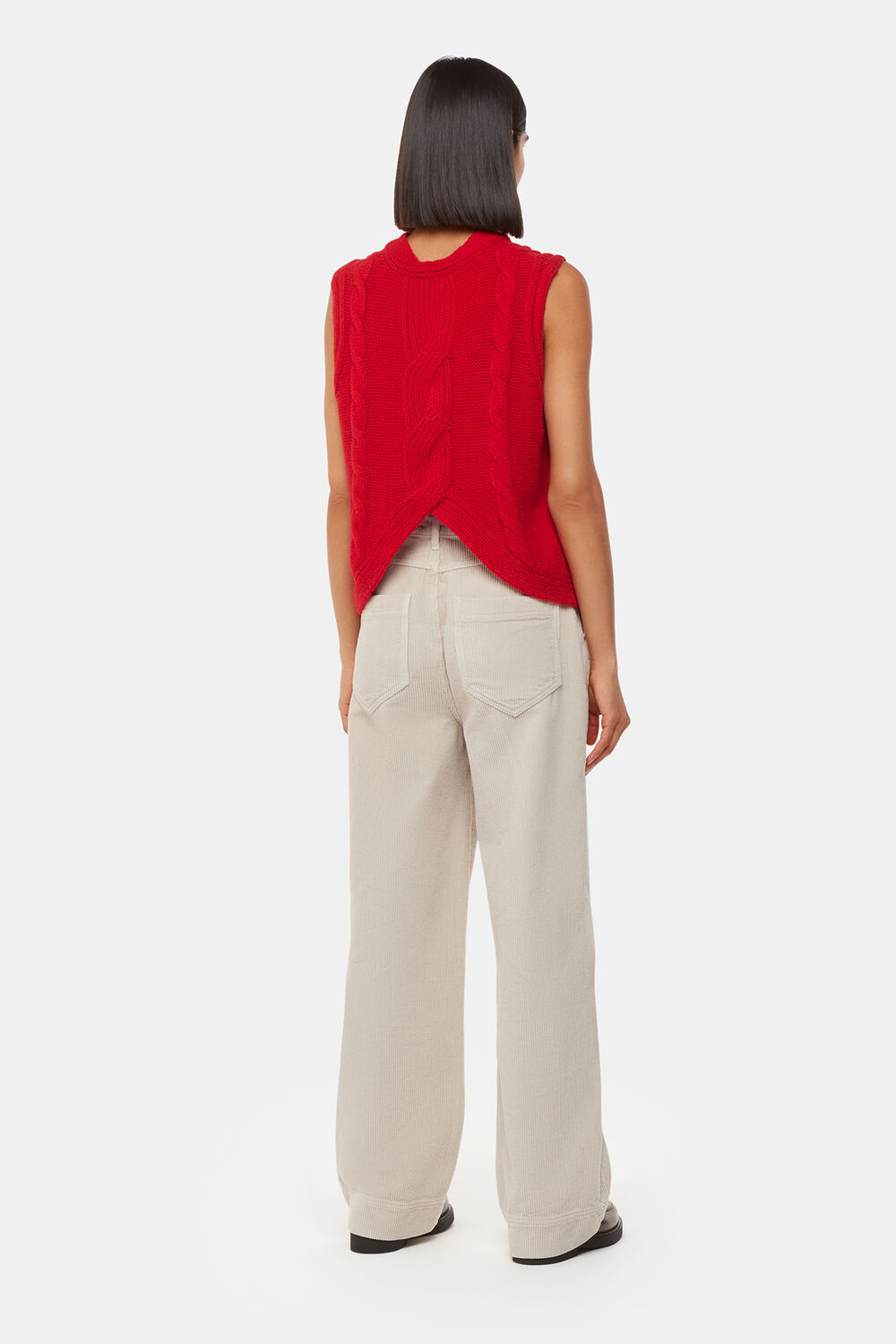 Wide Leg Cord Jean