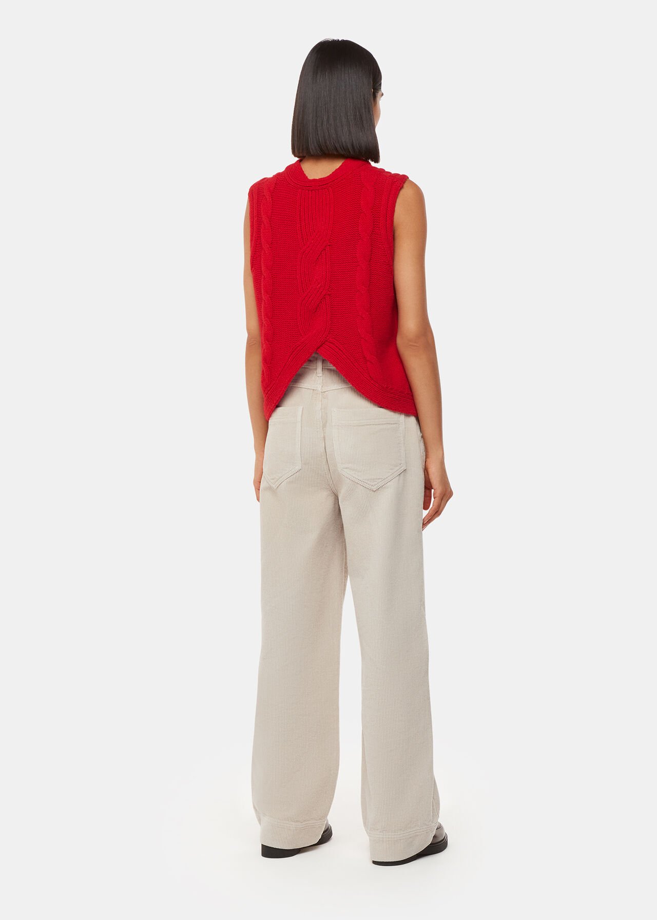 Wide Leg Cord Jean