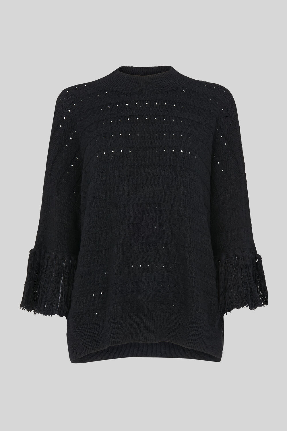 Fringe Detail Knit