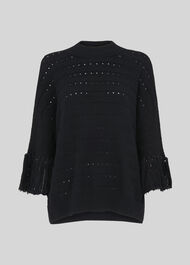 Fringe Detail Knit