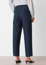 Linen Barrel Trouser