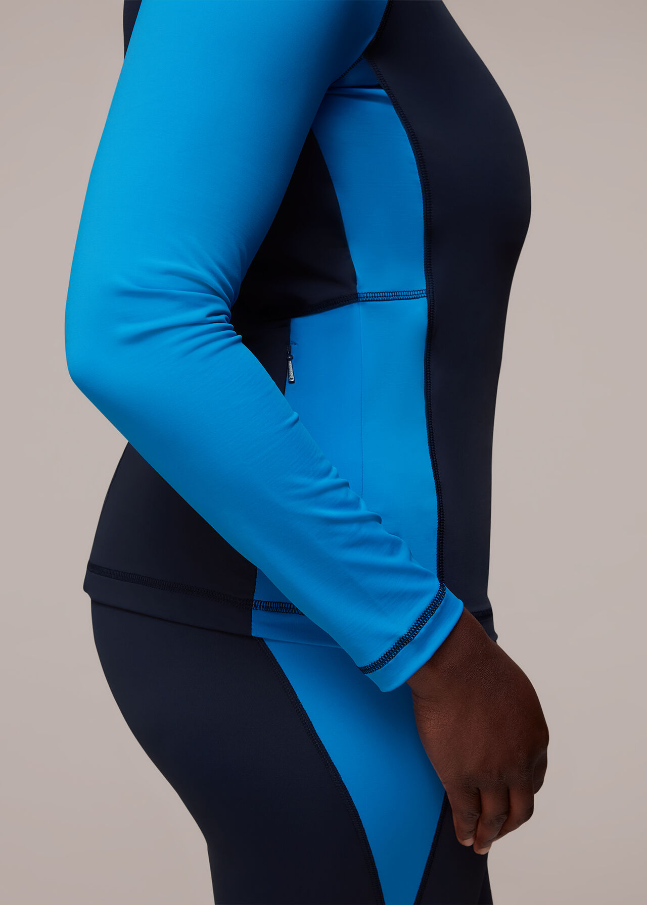 Panel Layer Sports Top