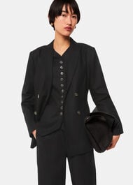 Lindsey Linen Blend Blazer