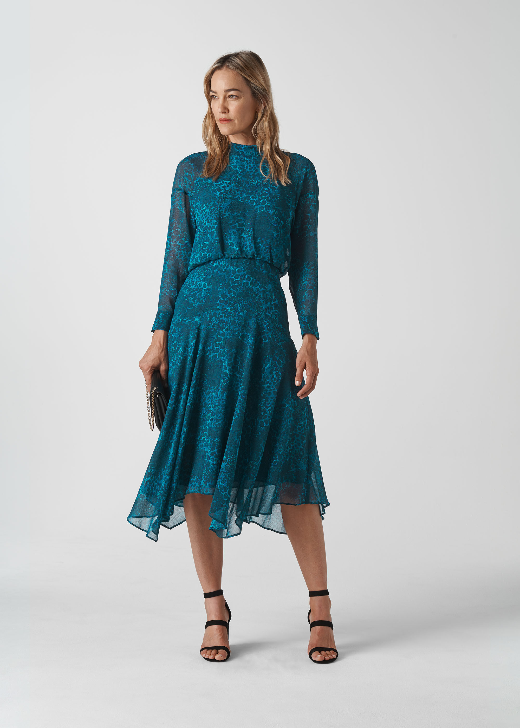 Whistles teal dress clearance