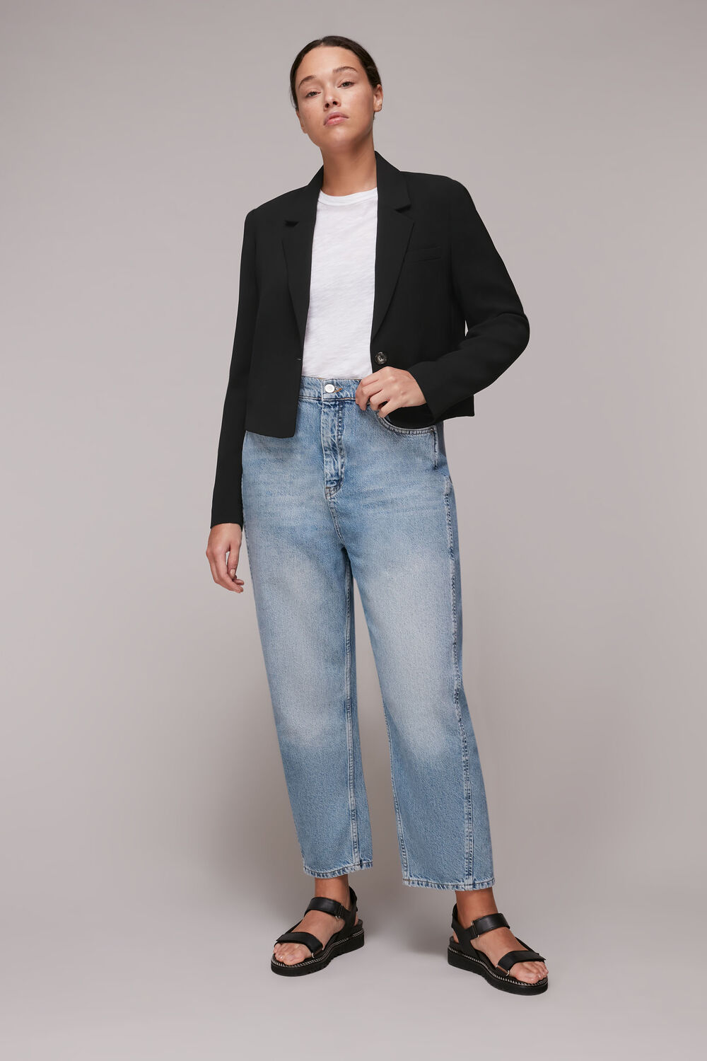 Cropped Blazer