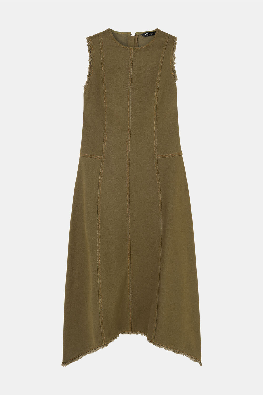Khaki Utility Twill Dress