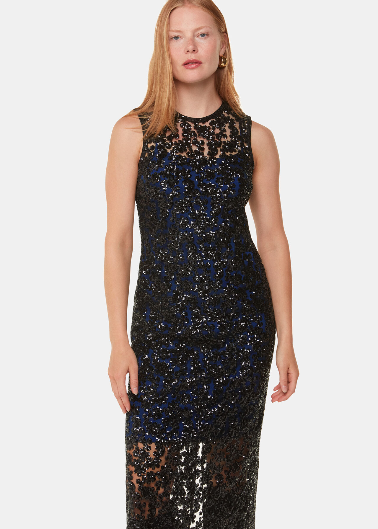 Floral Sequin Lyra Dress