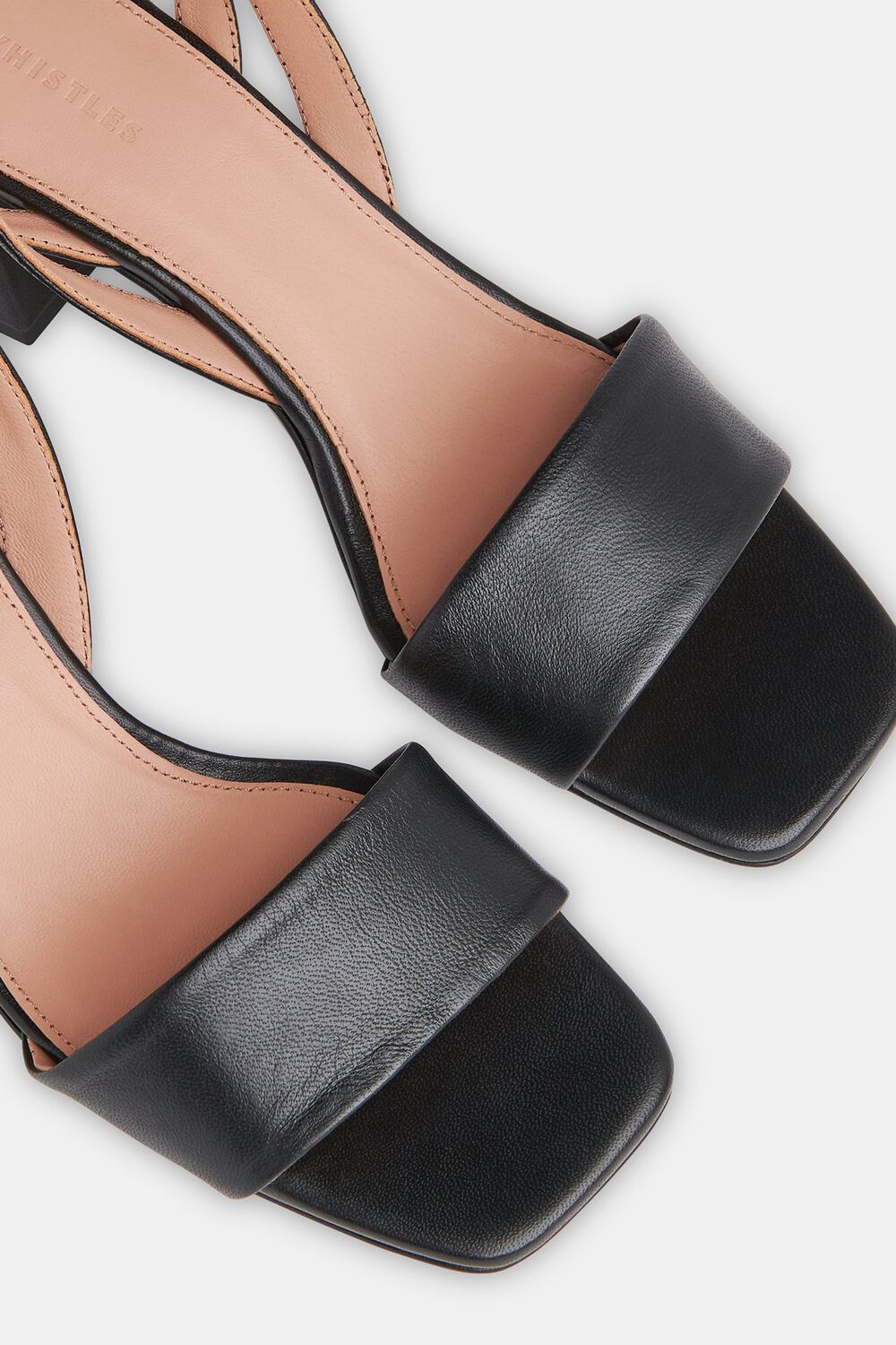 Black Eden Block Heel Sandal