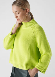 Chunky Alpaca Mix Knit Yellow
