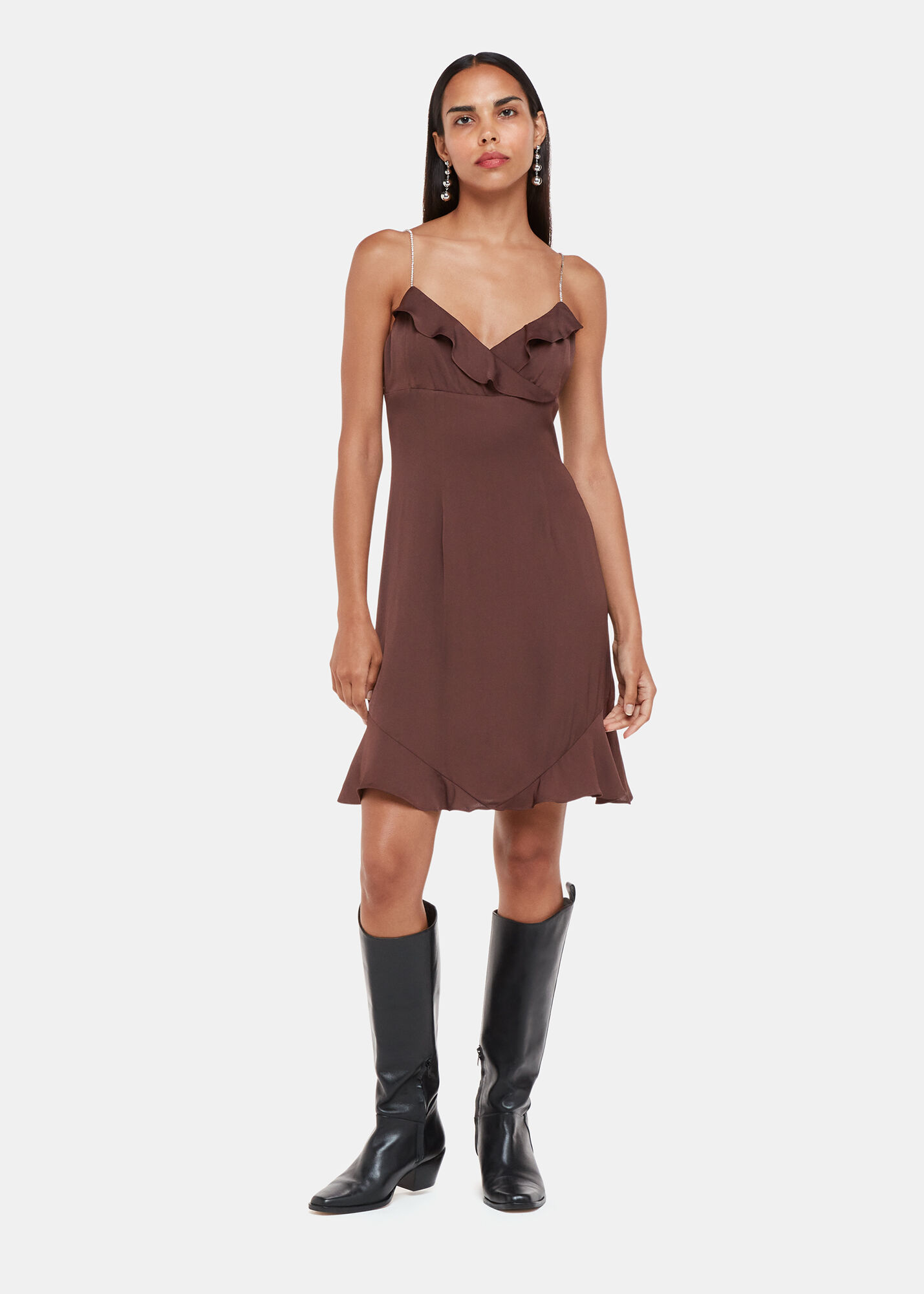Whistles slip shop dress