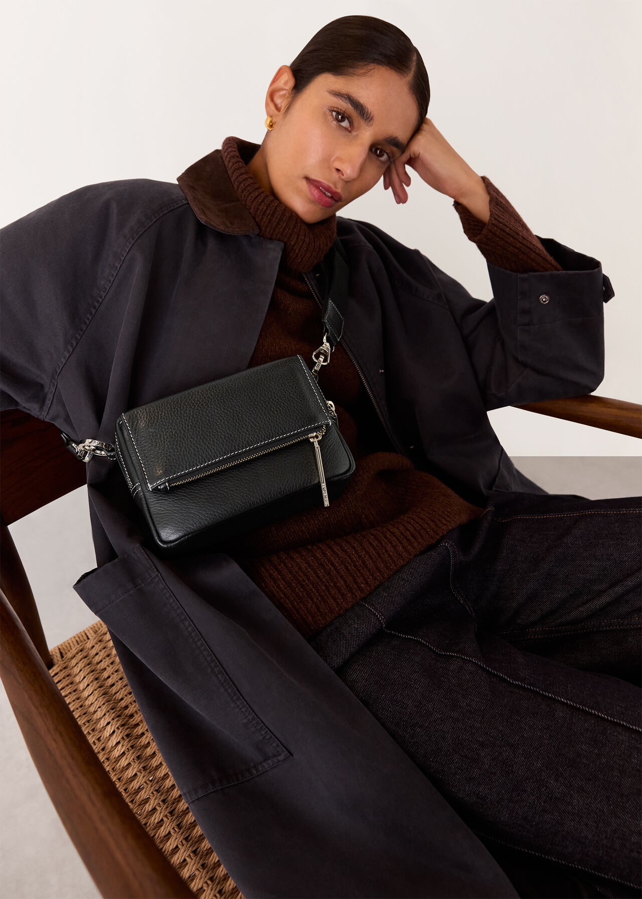 Bibi Stitch Crossbody Bag