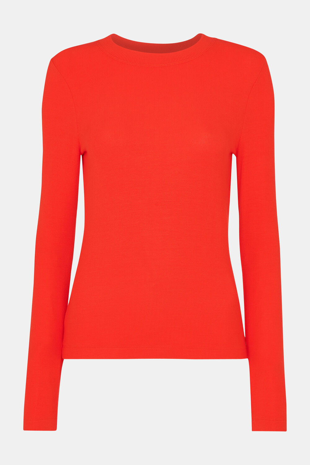 Essential Ribbed Crew Neck