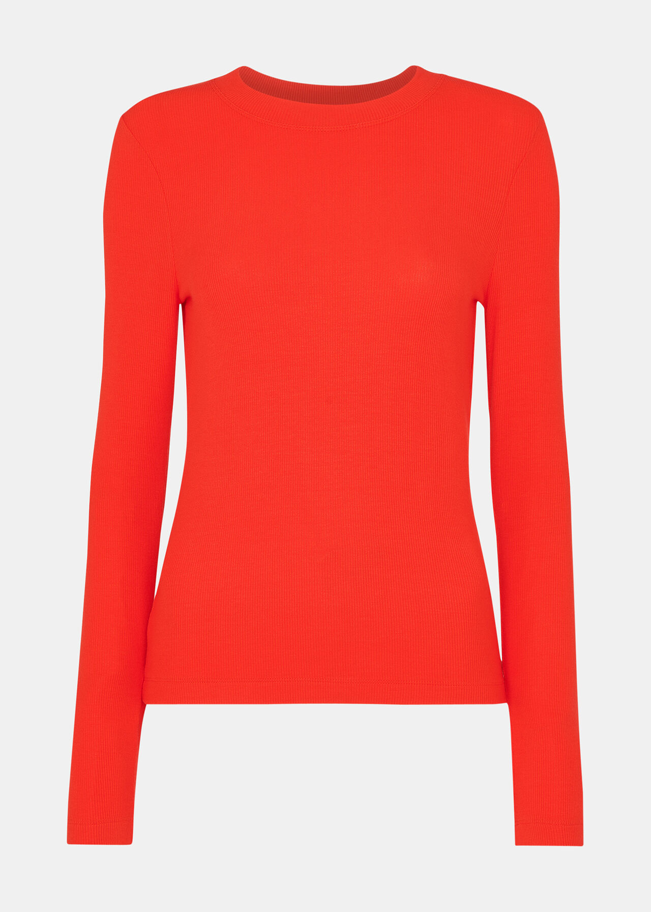 Essential Ribbed Crew Neck