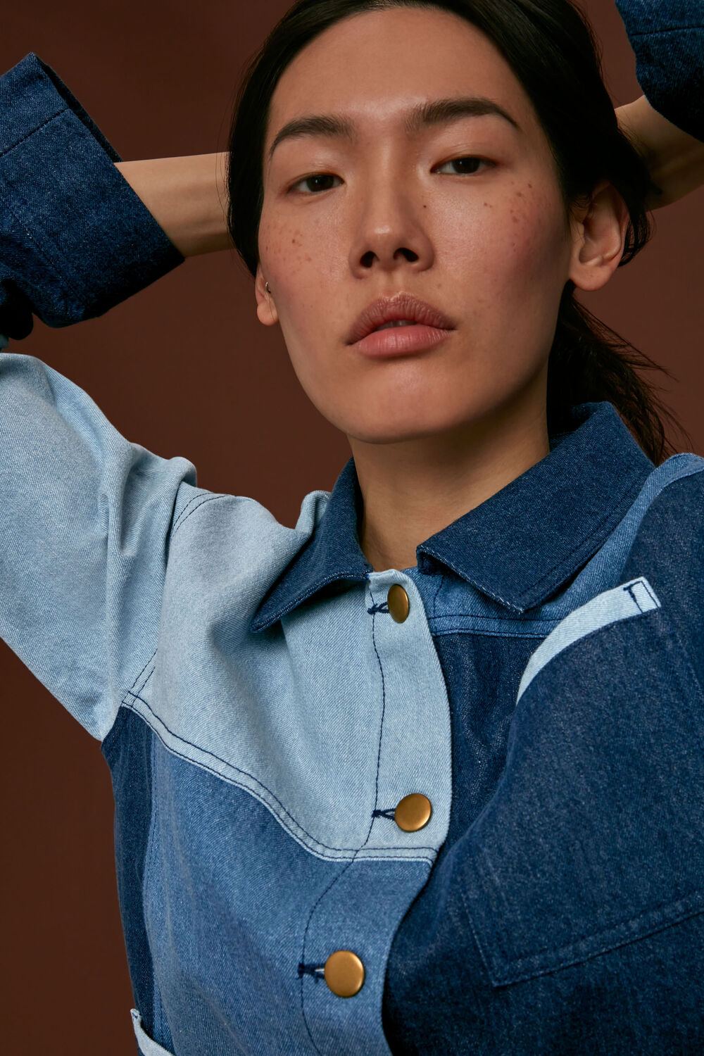 Patchwork Denim Jacket