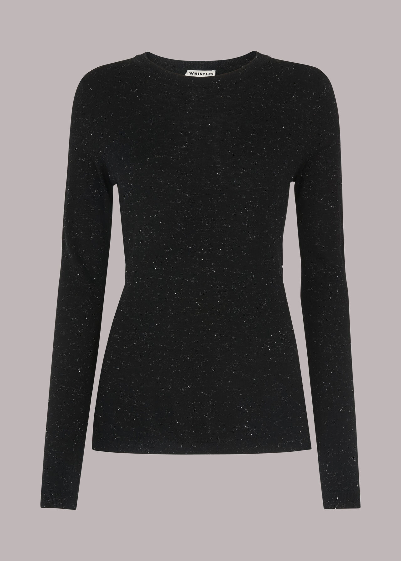 Annie Sparkle Knit Black