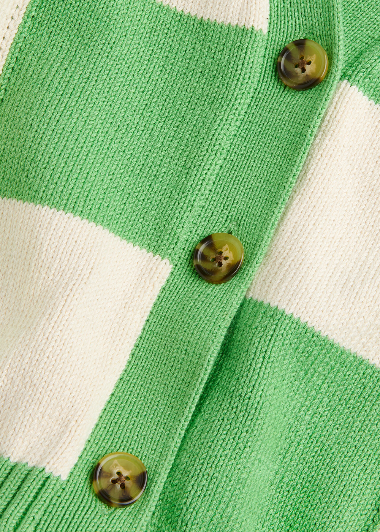 Checkerboard Knit Cardigan