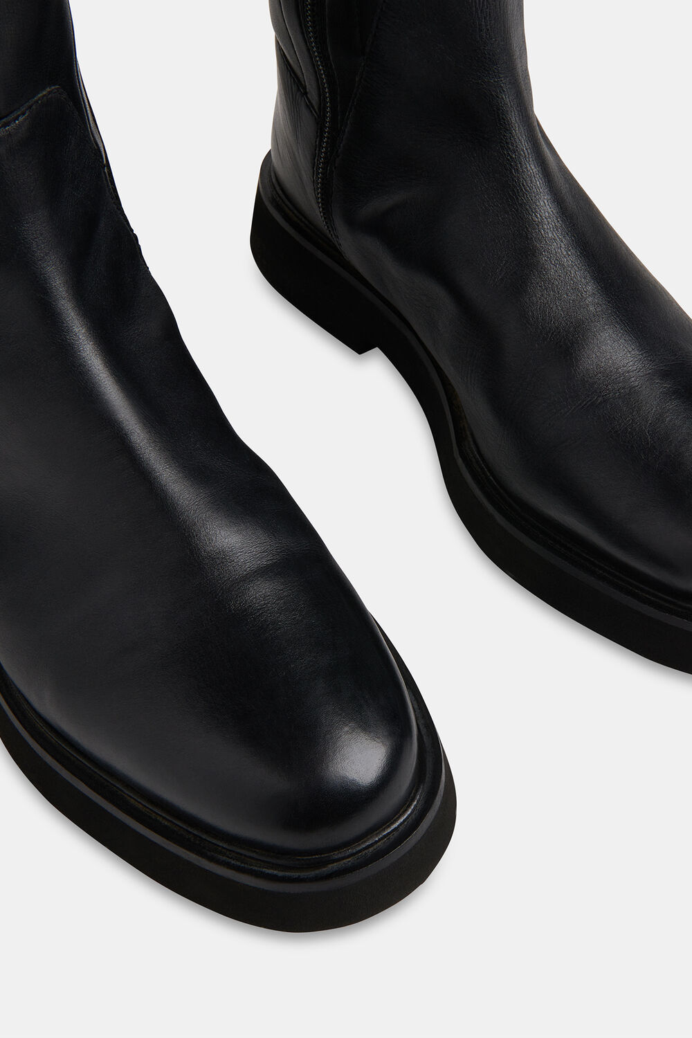 Black Quin Stretch Knee High Boot