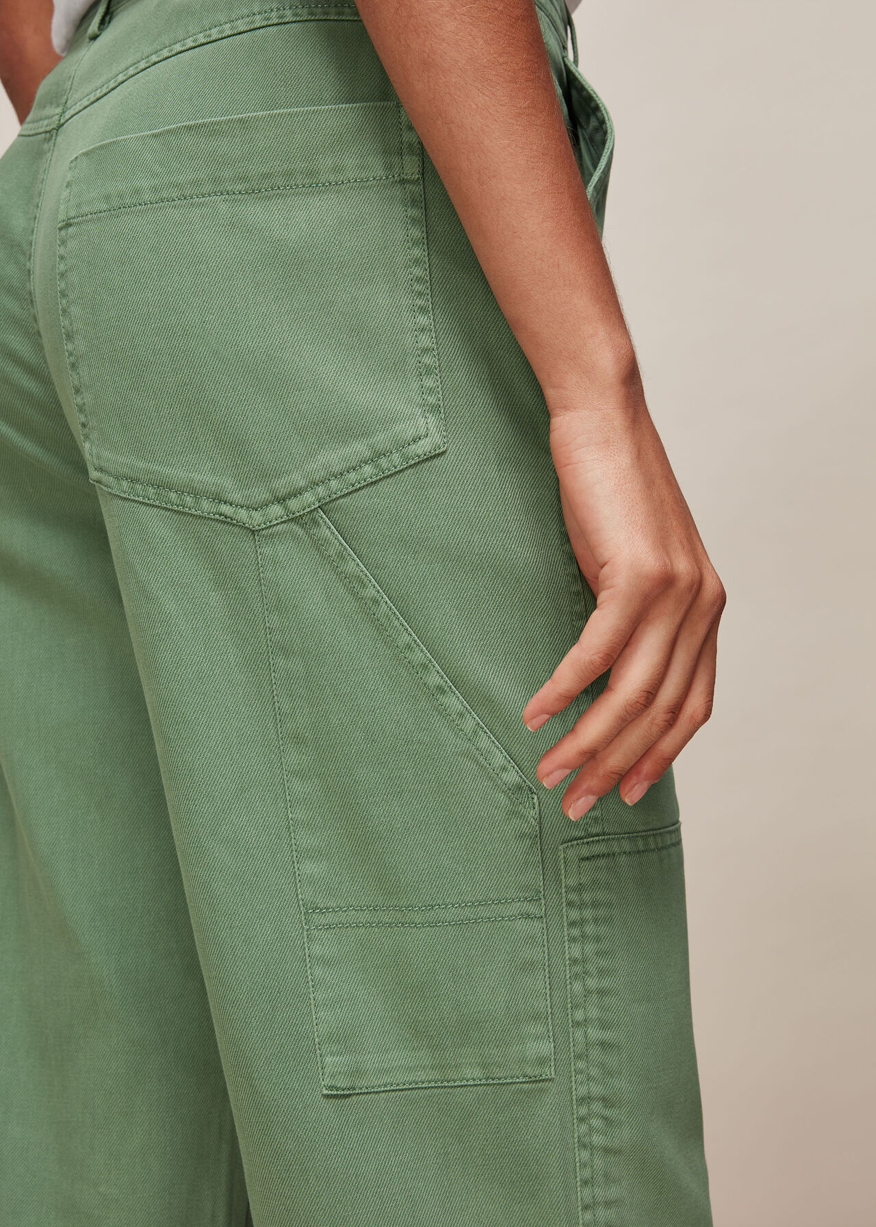 Ultimate Cargo Trouser Pale Green