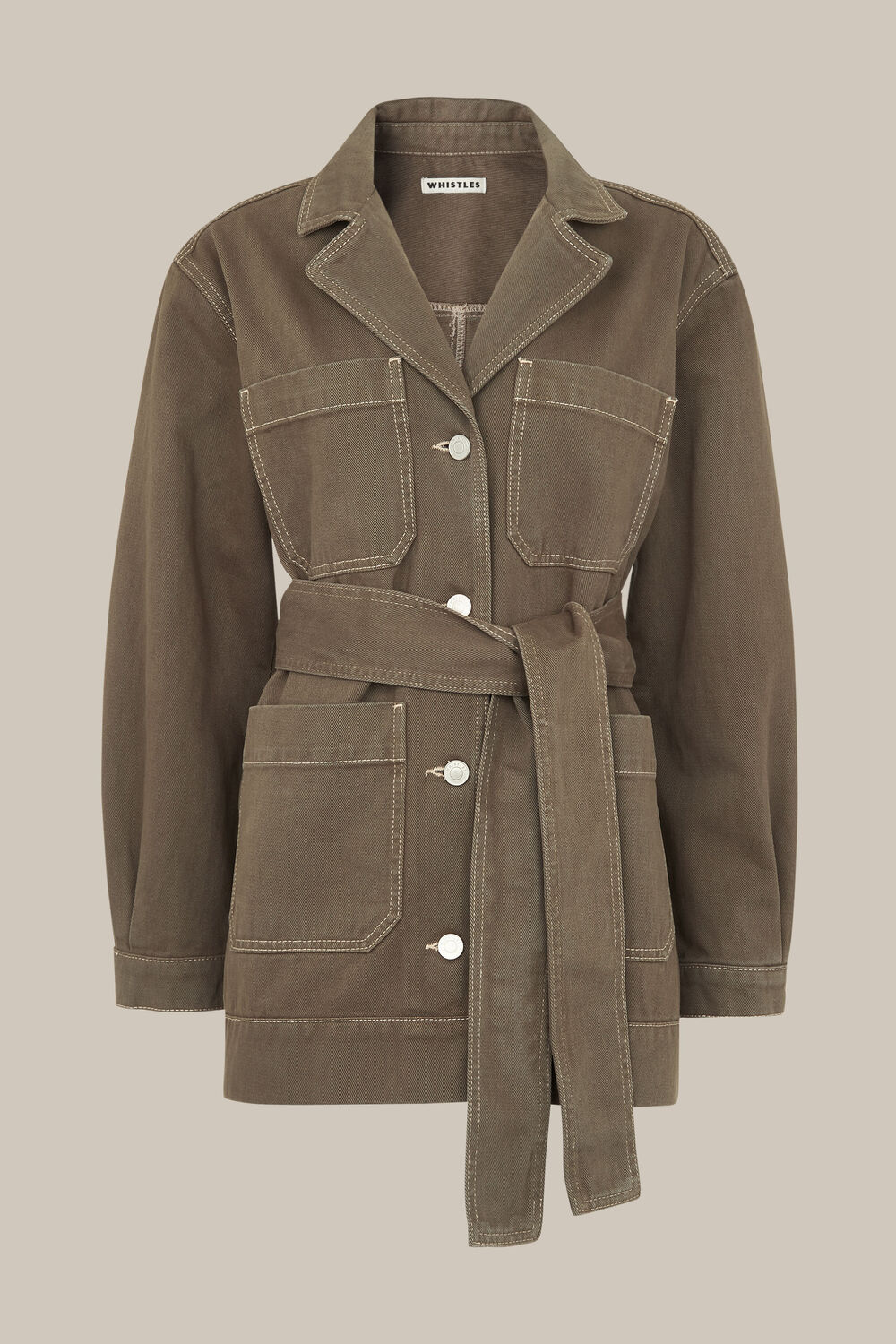 Belted Safari Jacket