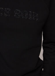 Ce Soir Sparkle Logo Sweat