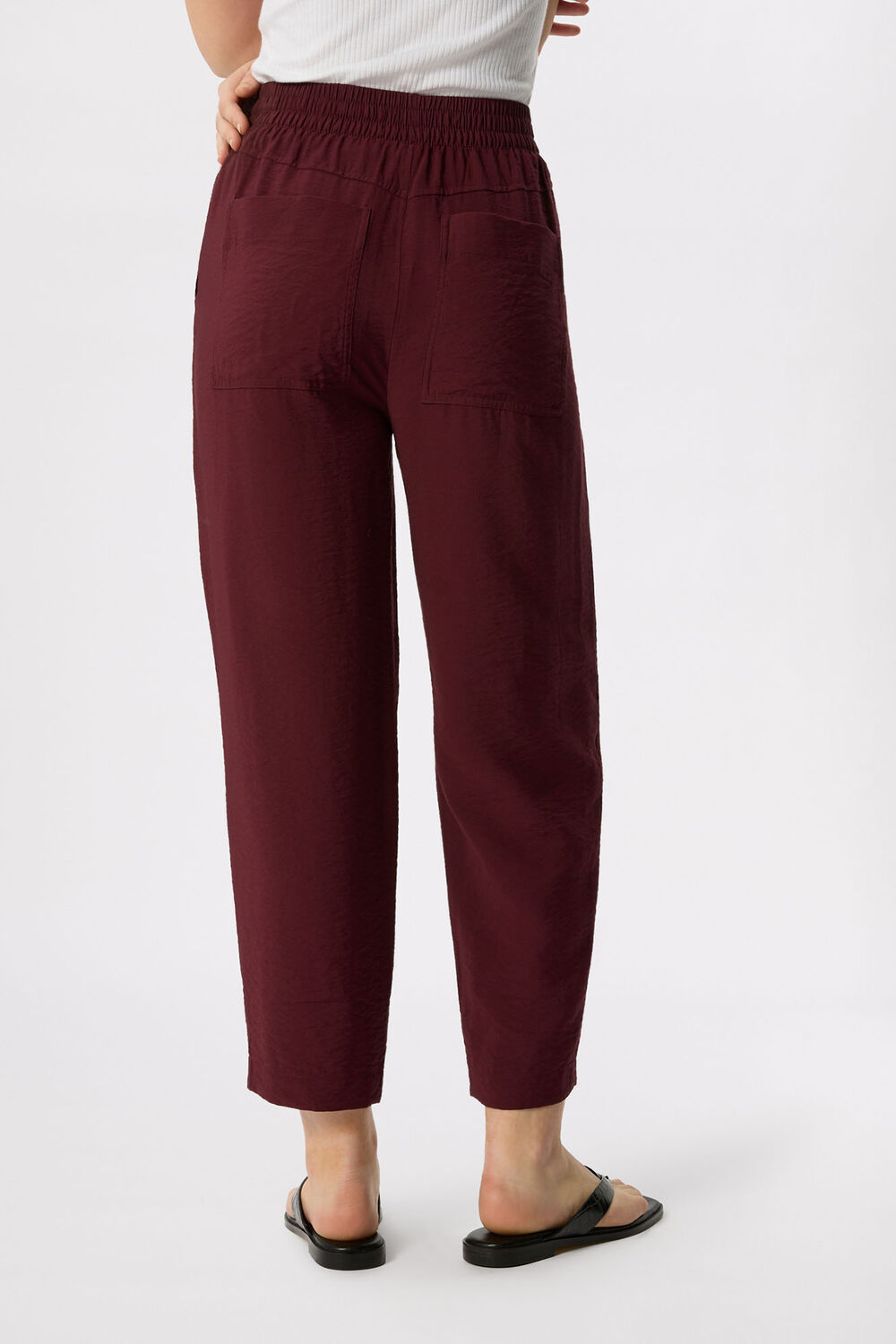 Fig Petite Tie Waist Trouser