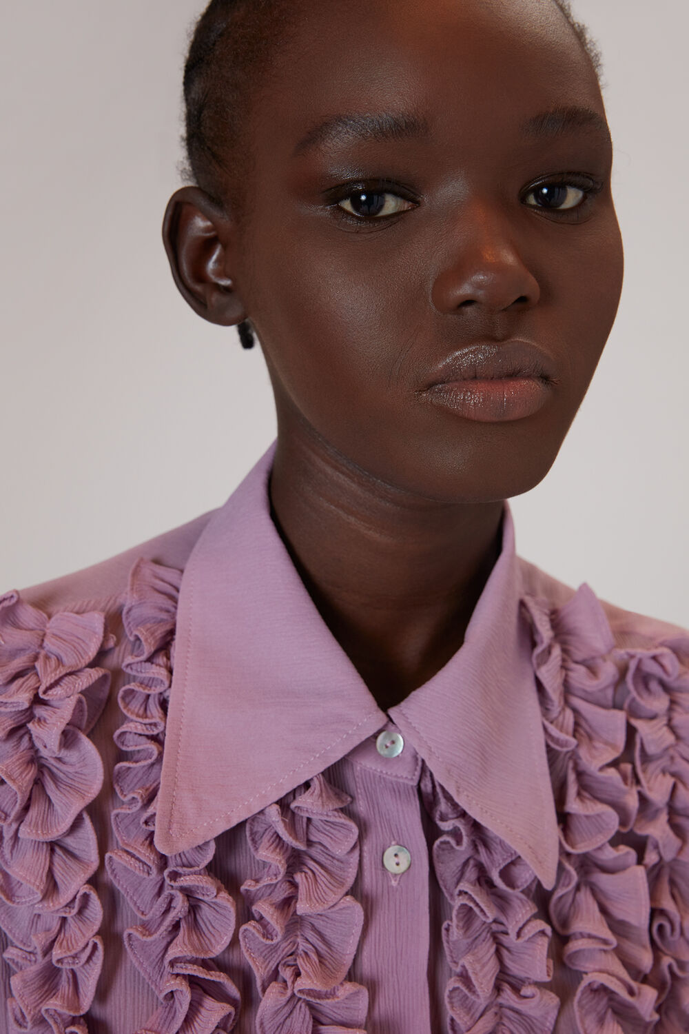 Whistles X Hai Ruffle Blouse