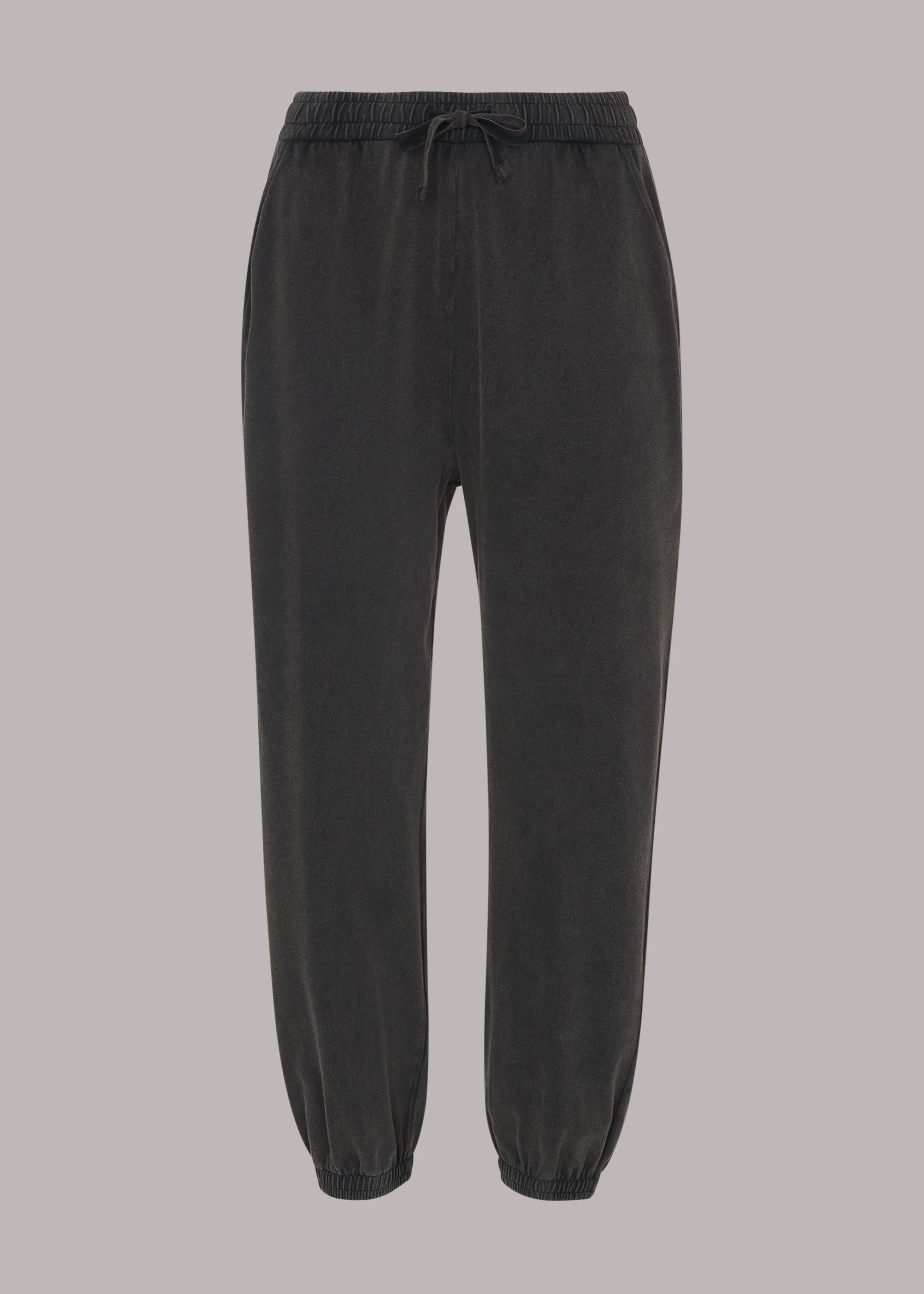 Washed best sale black joggers