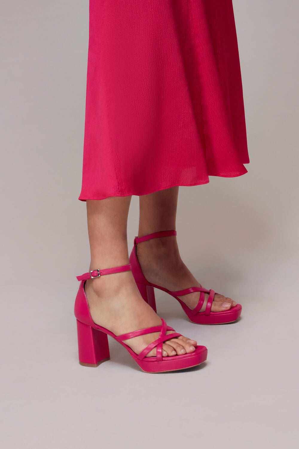 Selene Platform Heeled Sandal