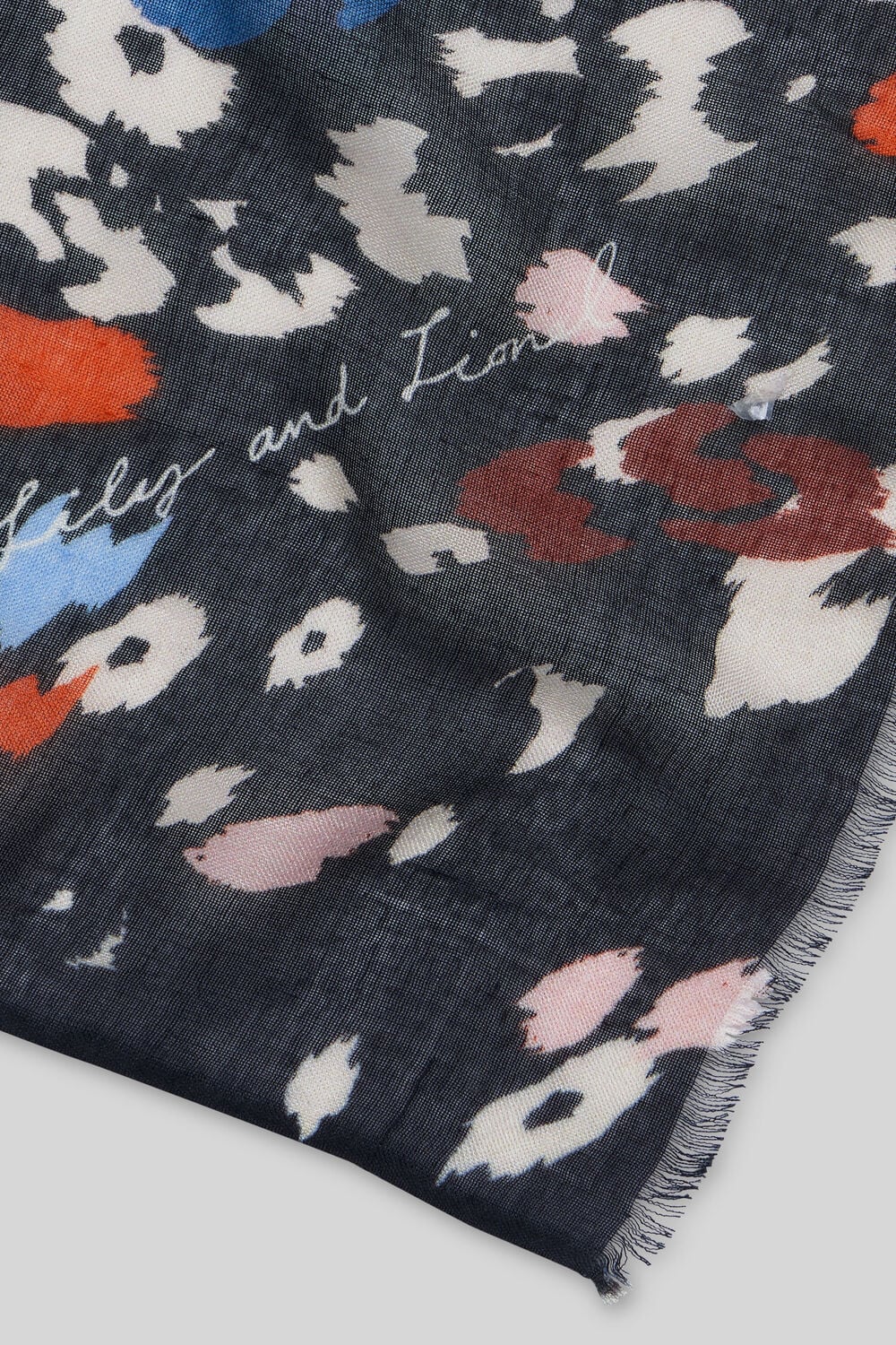 Lily and Lionel Animal Scarf Black/Multi