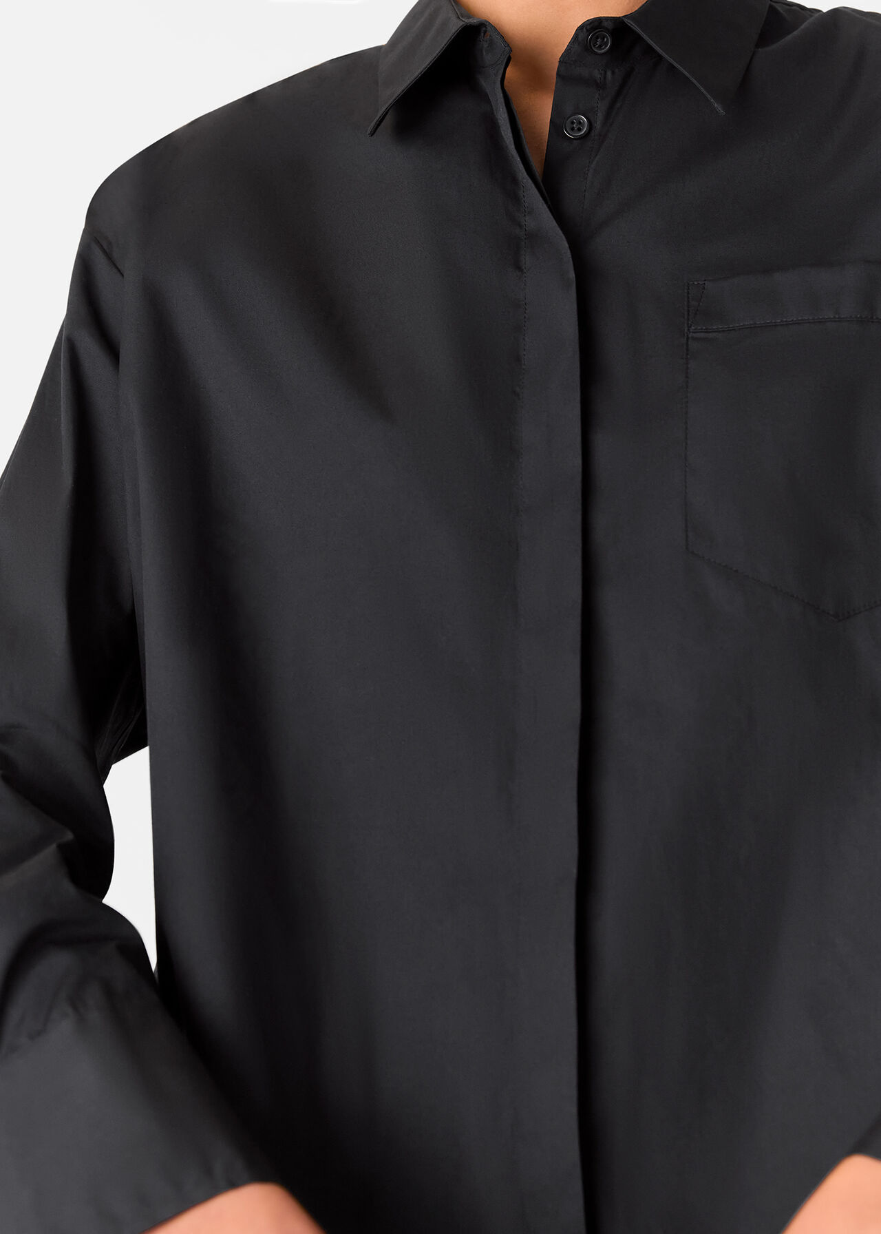 Oversized Cotton Shirt