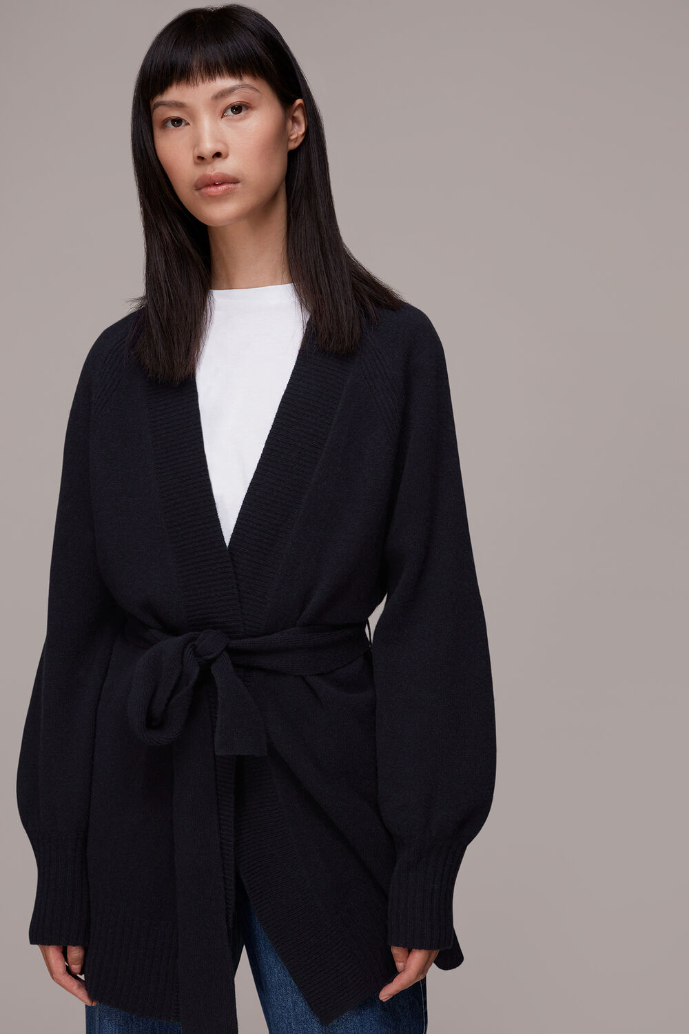 Knitted Wrap Cardigan