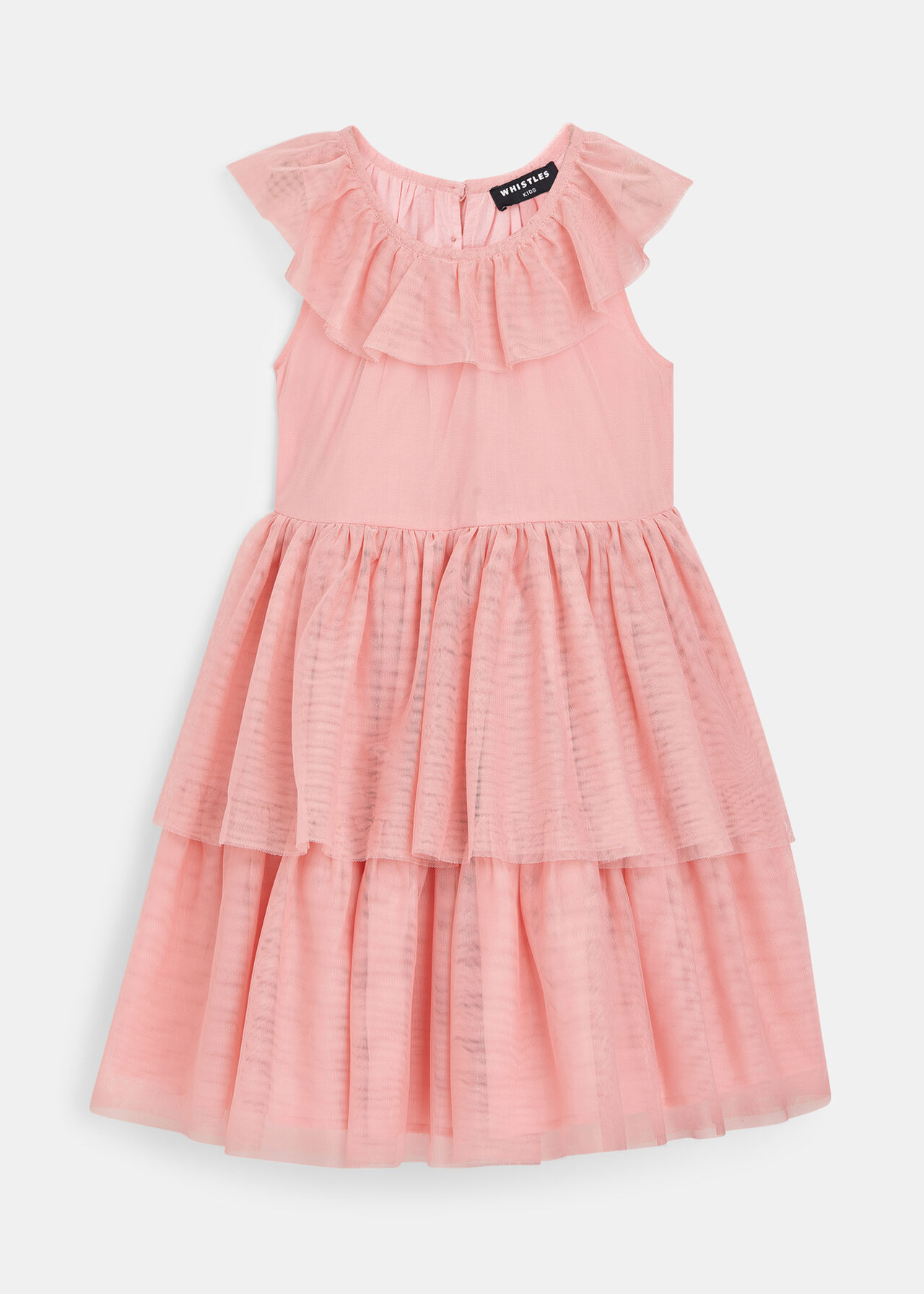 Tilda Tulle Frill Sleeve Dress