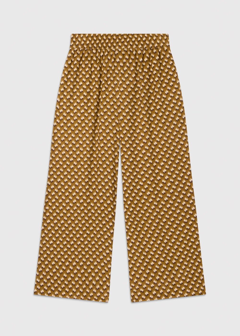 Petite Ikat Spot Crop Trouser
