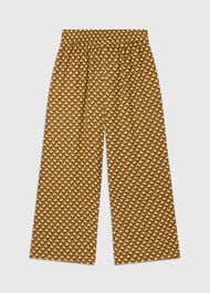 Petite Ikat Spot Crop Trouser