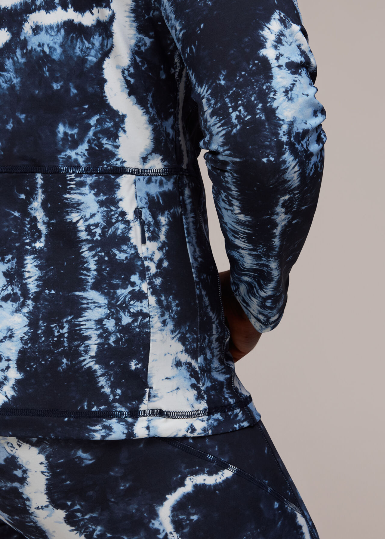 Tie Dye Layer Sports Top